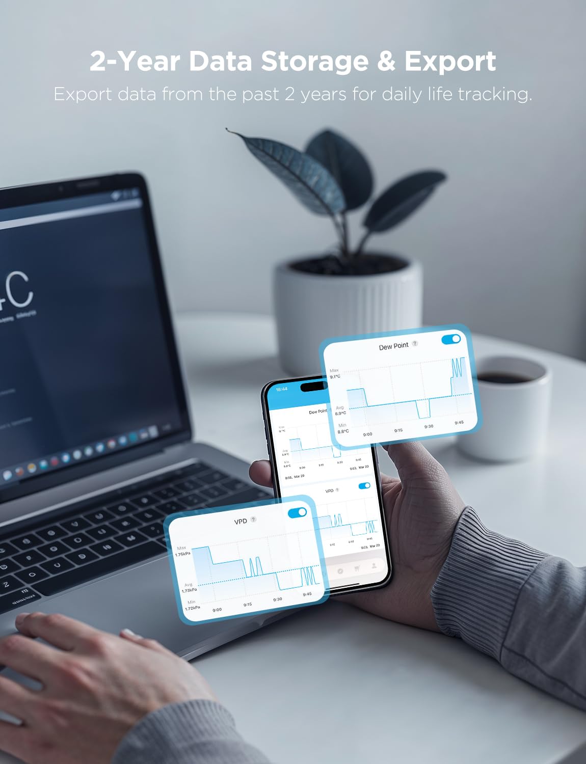 Monty Bracket Digital Thermometer