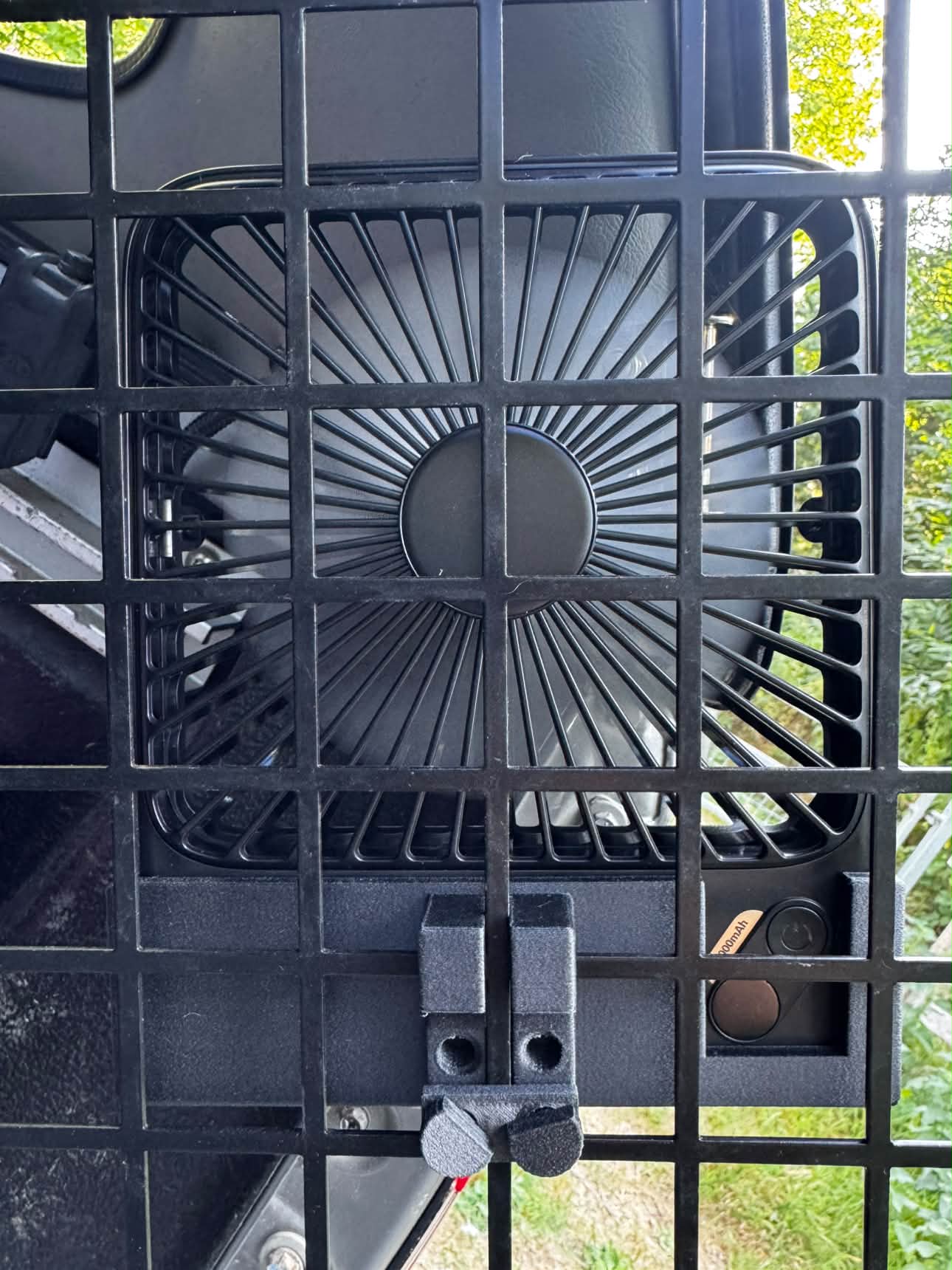 Monty Bracket Cooling Fan and holder