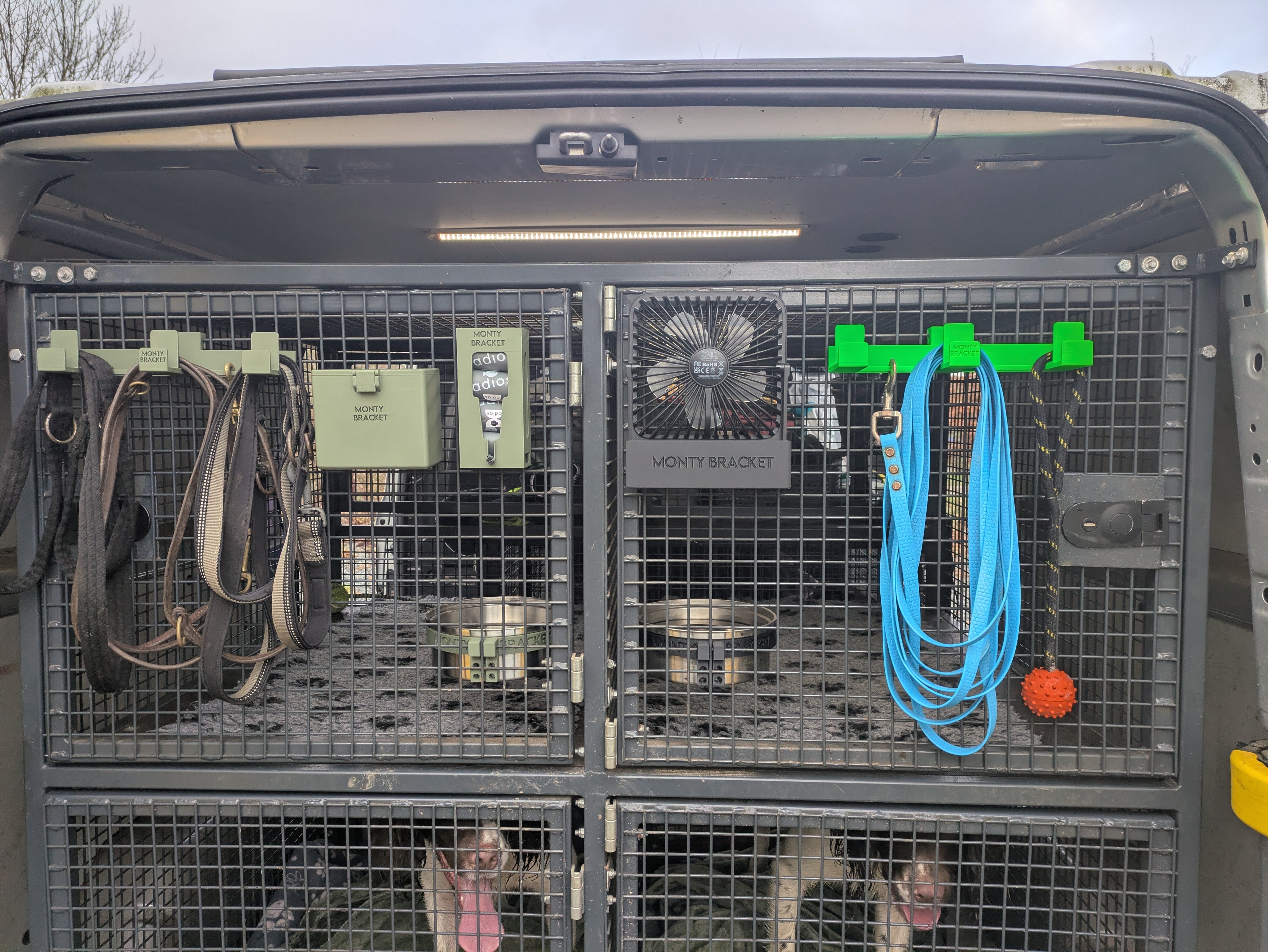 Monty Bracket Cooling Fan