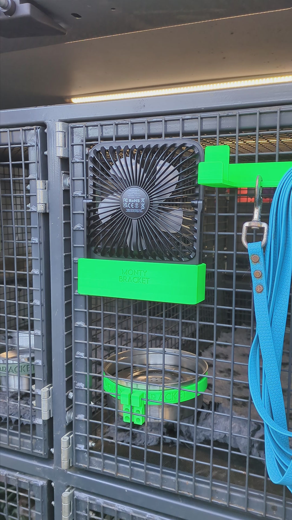 Monty Bracket Cooling Fan