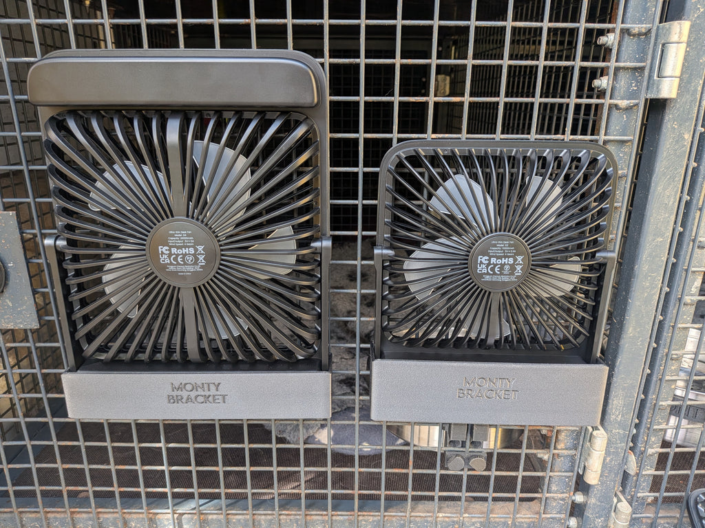 Monty Bracket Cooling Fan and holder